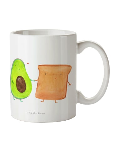 Mr. & Mrs. Panda Becher Avocado Toast ohne Spruch in Weiß