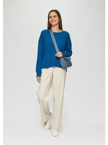 s.Oliver Strickpullover langarm in Blau