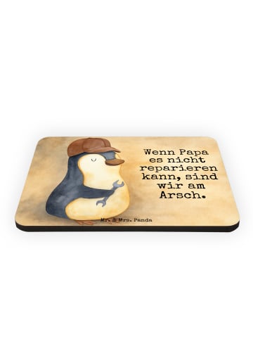Mr. & Mrs. Panda Kühlschrankmagnet Wenn Papa es nicht reparieren... in Weiß