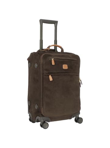 BRIC`s Life 4-Rollen Kabinentrolley 55 cm olivgruen