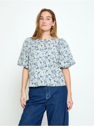 Peppercorn Bluse in Dark Grey Mirage