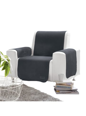 LOOKS by Wolfgang Joop Jacquard, Baumwollmischung Armlehnenschoner 2er-Pack in grau/silber