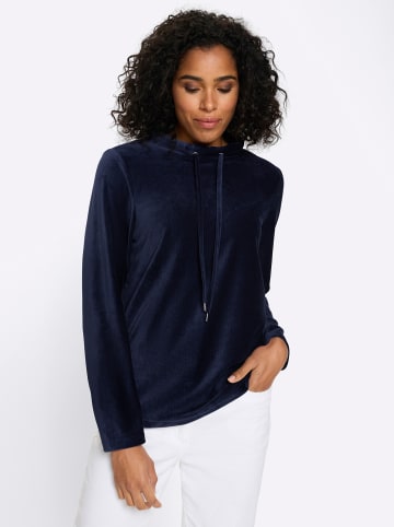 Sieh an! Cord-Shirt in marine