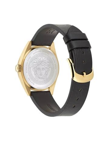 Versace Analoguhr für Damen in schwarz