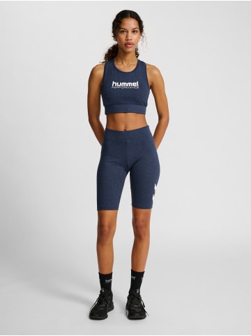 Hummel Cycling Kurze Hose Hmlpulse Damen in DRESS BLUE MELANGE