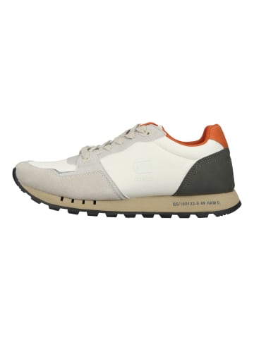 G-Star Sneaker in Weiß/Orange