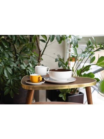 Seltmann Weiden 6er Set Cappuccinotassen Sento Home Pure Colors in 300 ml in Chocolate Brown