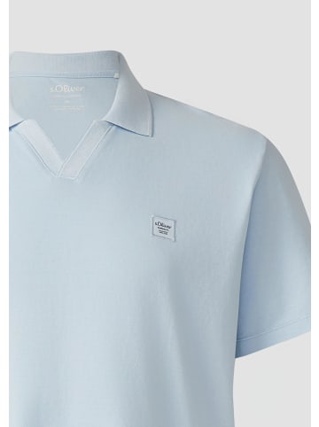 s.Oliver Polo-Shirt in 5007_hellblau