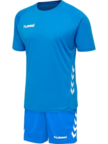 Hummel Kinder Trainingsanzug in Blau