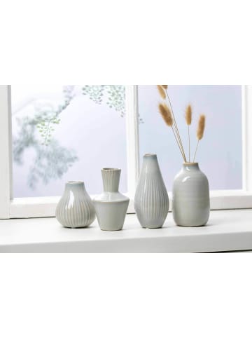 Ritzenhoff & Breker 8er Set Vasen Granna 14,5 cm grau in grau