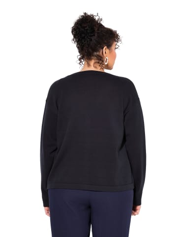 Ulla Popken Strickjacke in marine