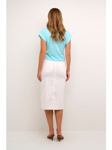Kaffe Denimrock KAzelina Regular fit in Chalk