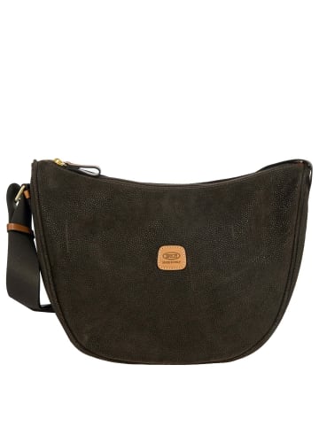 BRIC`s Life Luna - Umhängetasche 35 cm (blue) in olive