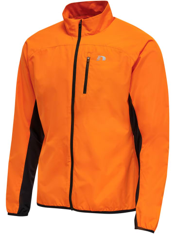 Newline Reißverschluss Jacke Reflektierend Logo Men's Core Herren in ORANGE TIGER