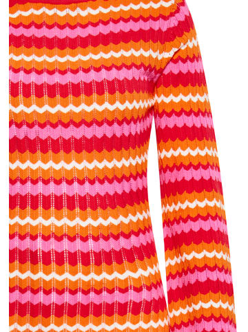 myMo Women Dress in Rot Mehrfarbig