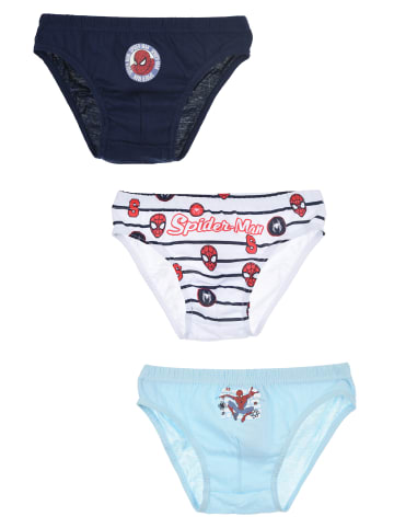 Spiderman 3er-Set: Unterhosen Slips in Mehrfarbig