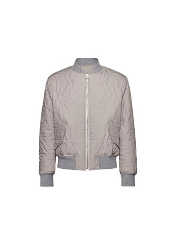 Salvatore Ferragamo Grau Polyester Bomberjacke