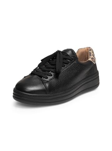 VITAFORM Hirschleder Sneaker in schwarz