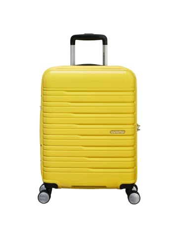 American Tourister Flashline Pop - 4-Rollen Kabinentrolley 55 cm erw. in lemon yellow