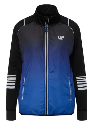 Ulla Popken Sweatjacke in royalblau