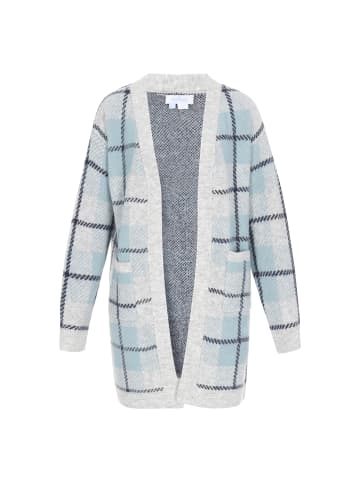 usha BLUE LABEL Women Cardigan in light grey light blue navy