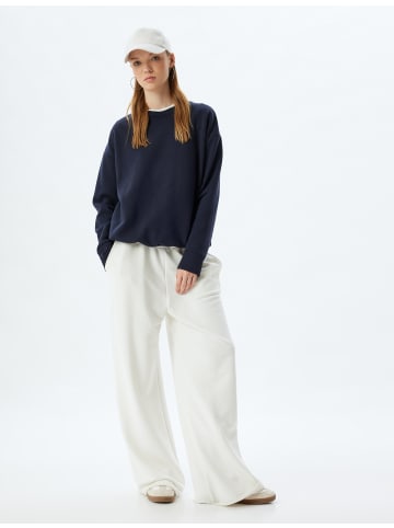 KOTON Sweatshirt in Marineblau
