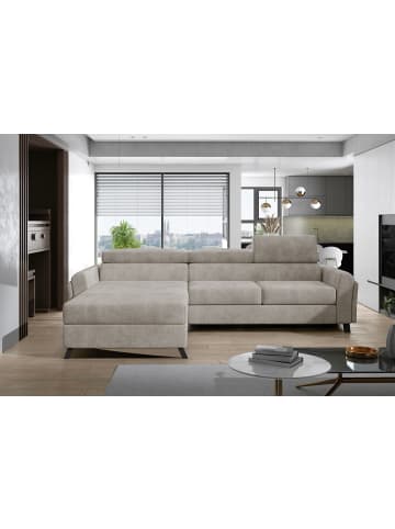 MF Design Mariam Recamiere Links in Beige -  (L) 200 x (B) 288 x (H) 92 cm