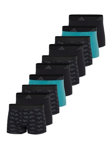 Adidas Sportswear Retro Short / Pant Active Flex Cotton in Schwarz / petrol
