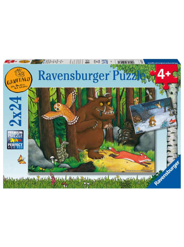 Ravensburger Ravensburger Kinderpuzzle 05227 - Der Waldspaziergang - 2x24 Teile Grüffelo...