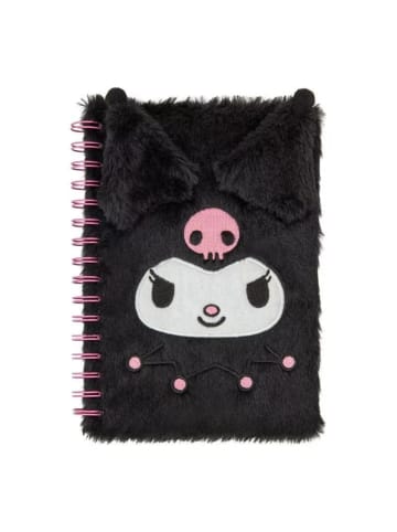 Hello Kitty Hello Kitty Kuromi Plüsch-Notizbuch im A5-Format