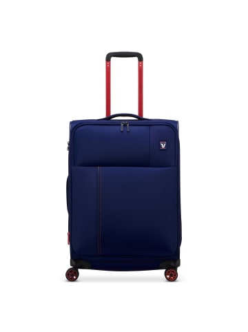 Roncato Move 4 Rollen Kofferset 3-teilig mit Dehnfalte in ultramarine blue