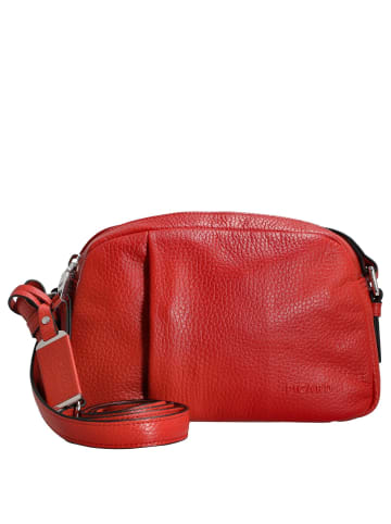 PICARD Pure - Umhängetasche 21 cm Rindsleder (pesto) in lipstick