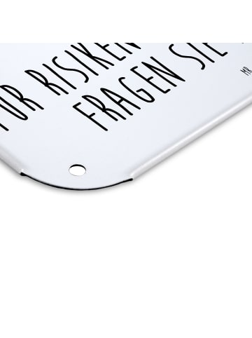 Mr. & Mrs. Panda tafel Einhorn Woodstock mit Spruch in Weiß