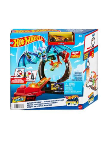 Mattel Spielzeug - Hot Wheels City Nemesis Bat vs Tire Shop