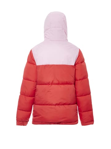 myMo Wattierte Steppjacke in Sommerrot Süßes Pink
