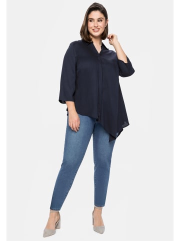 sheego Stretch-Jeans in light blue-denim