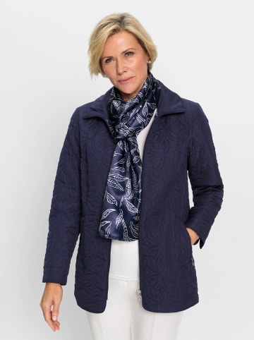 WITT WEIDEN Jacke mit Schal in marine