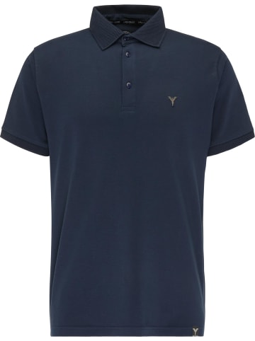 Carlo Colucci Poloshirt Colangeli in Navy