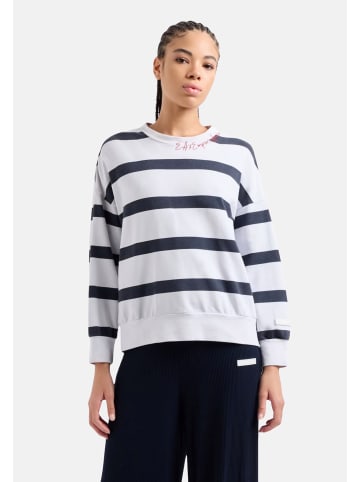 EA7 Sweatshirt 'Costa Smeralda' in weiss