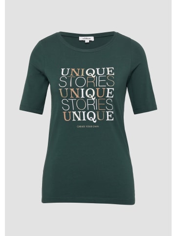 s.Oliver T-Shirt in 69D2_petrol