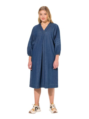 LAURASØN Kleid in blue denim