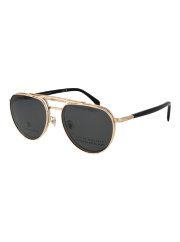 David Beckham Herren Optische Fassungen Aviator Gold
