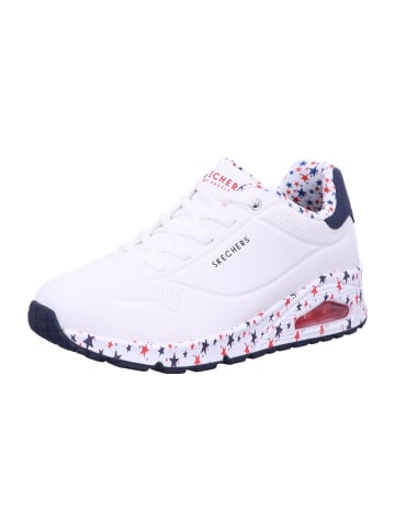 Skechers Damen- Schnürschuhe UNO - FREE STRYDE in Weiß