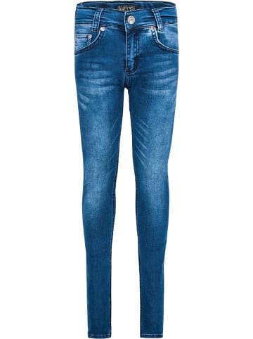 Blue Effect Jeans Hose superslim ultrastretch in medium blue