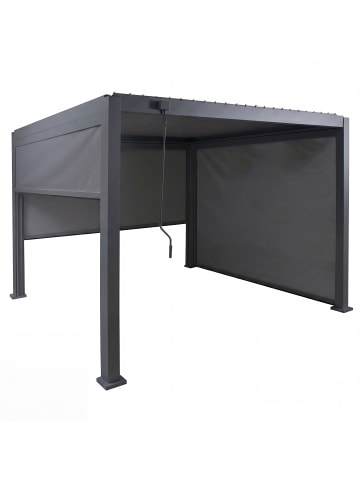 MCW Pergola P65 mit 3x Seitenwand, Anthrazit