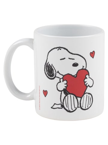 Snoopy Peanuts Snoopy Tasse Mama hat immer Recht! Kaffeetasse Muttertag in weiß