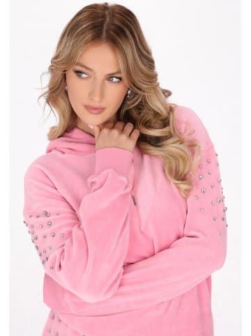 faina Women Hoodie in rose