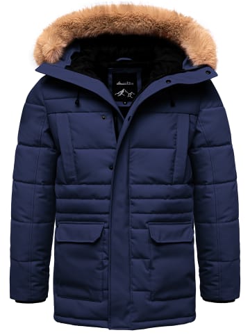 Amaci&Sons Winterjacke KENT in Navyblau