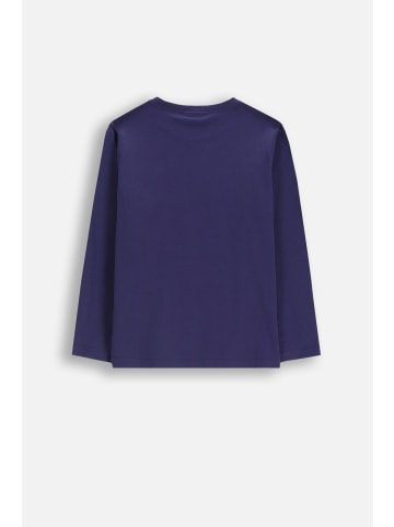 Coccodrillo Langarm-T-Shirt in dunkelblau