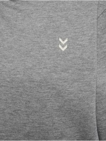 Hummel komfortabler Kapuzenpullover mit femininem Schnitt in Grau